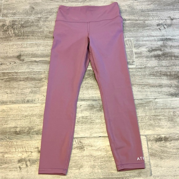 Athleta Pants - Athleta Women’s Elation Train Logo 7/8 Tight Leggings Pale Purple Size XS